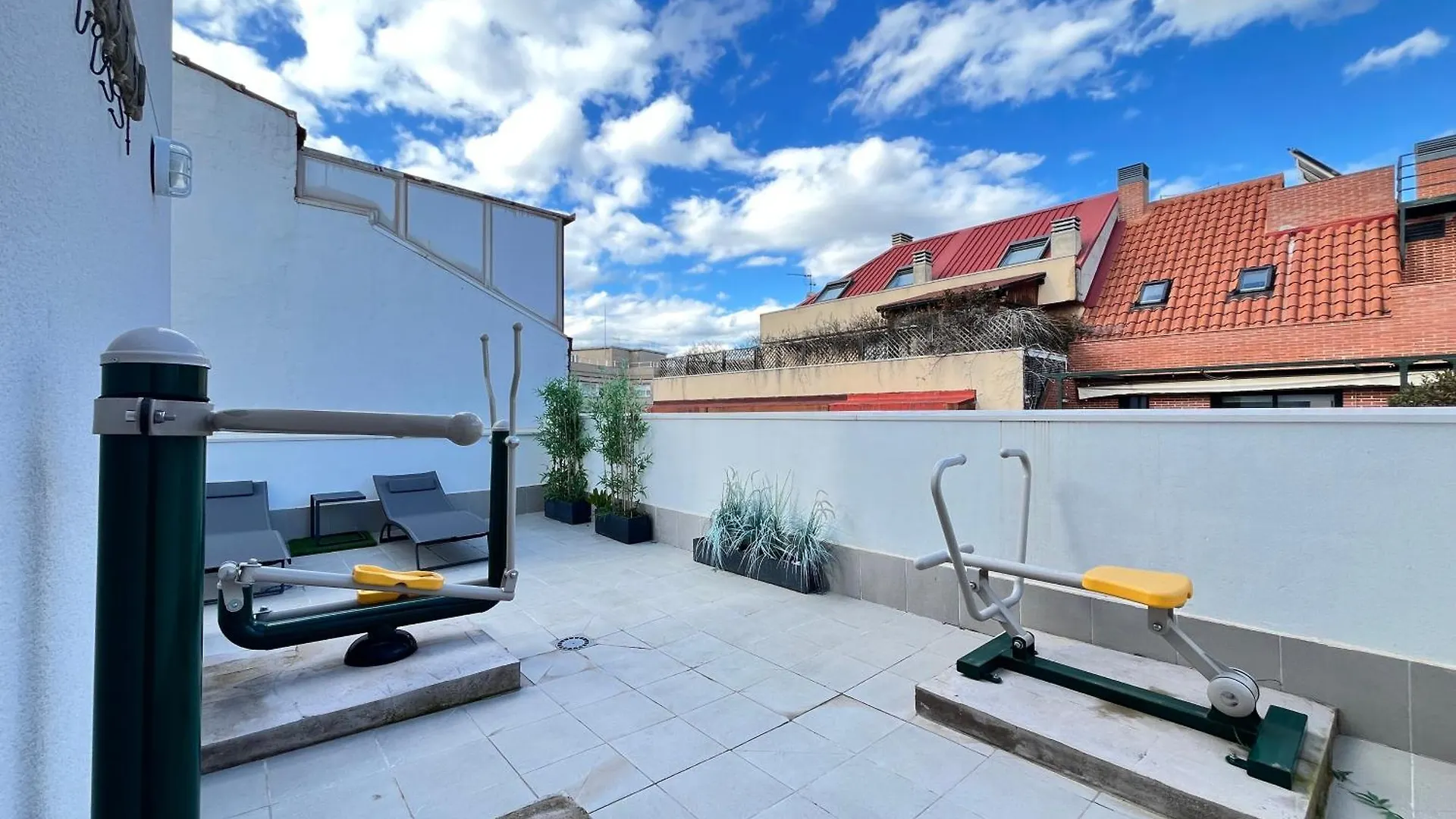 Terraza Andres Anton Temporal Apartment Madrid
