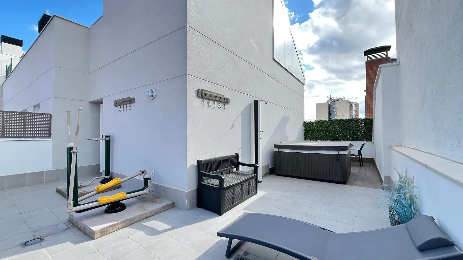 Terraza Andres Anton Temporal Apartment Madrid Spain