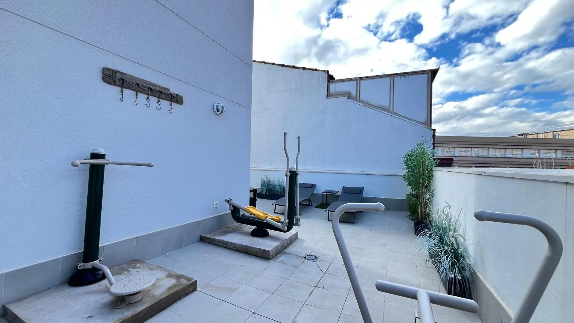 Terraza Andres Anton Temporal Apartment Madrid